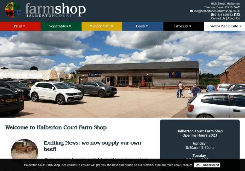 Welcome To Halberton Court Farm Shop - Home - Halberton Court Farm Shop