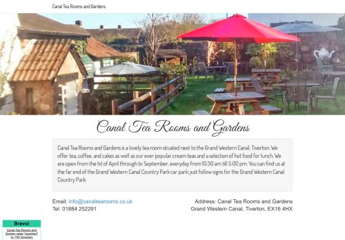 Canal Tea Rooms and Gardens